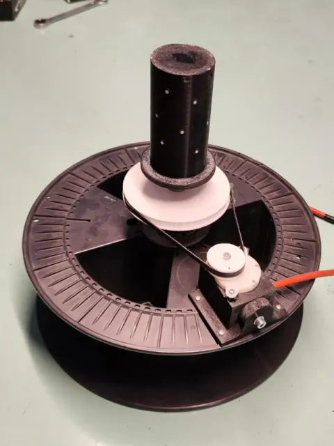 Parametric Motorized Spool Turntable x 3D Scanning — Image 5 of 8