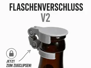 Klappbarer Flaschenverschluss V2 (zum zu klicken)