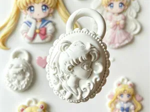 美少女战士浮雕挂件