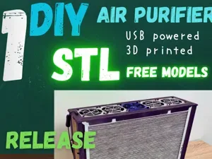 Air purifier V1 final release from @JurArtDeco