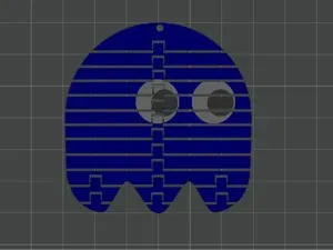 Flexi Pac-Man Ghost
