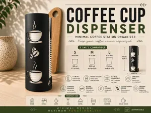 Coffee Cup Dispenser