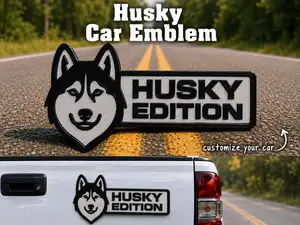 Husky Car Emblem - The Husky Edition
