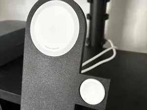 Desk Mount for Anker Qi2 Charger & Apple Watch