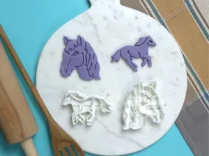 Horse Running Cookie Cutter