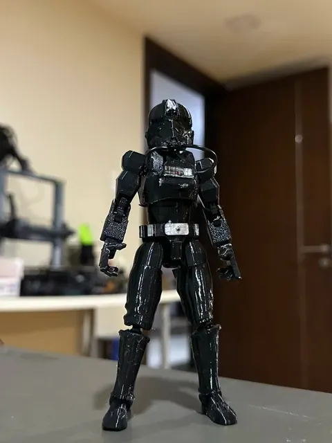 Custom TIE Pilot Armor for Dummy 13 — Фото 2 из 3