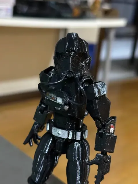 Custom TIE Pilot Armor for Dummy 13 — Фото 3 из 3