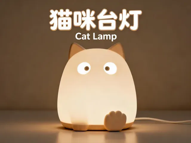 猫咪台灯