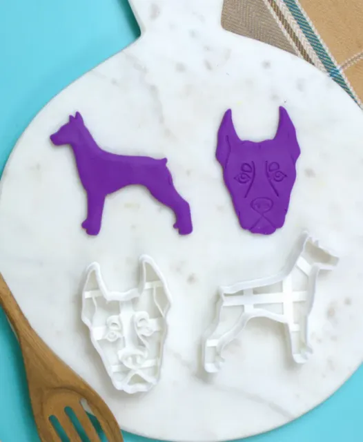 Doberman Pinscher Cookie Cutter Set — Фото 2 из 2