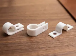 Parametric Cable Clamp – Saddle Strap & P‑Clip