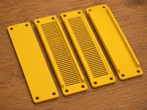 10" Rack Panels 1U-6U. Solid, Vented, Reinforced.