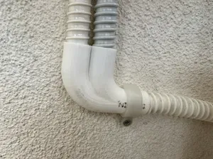 Air Conditioner Dual to Single Hose 90° Adapter