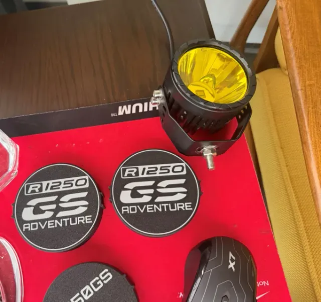 BMW R1250GS Adventure 88mm Fog Light Cover — Image 2 of 3