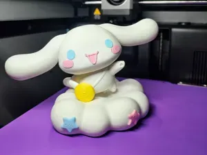 可爱大耳狗摆件( Cinnamoroll,玉桂狗,喜拿,全拆件打印,10cm高)
