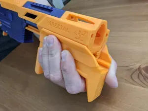 "Extra" Pump Grip for the SPAMF Falconfire Mod