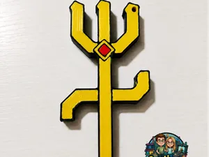 Chaveiro Ferramenta de Pomba Gira