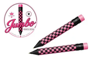 Checker Jumbo Pencil-Style PEN (BIC)