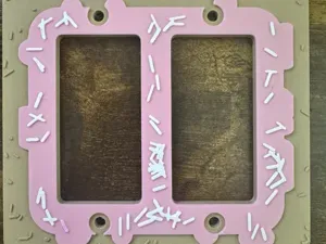Double Decora Pop Tart Light Switch