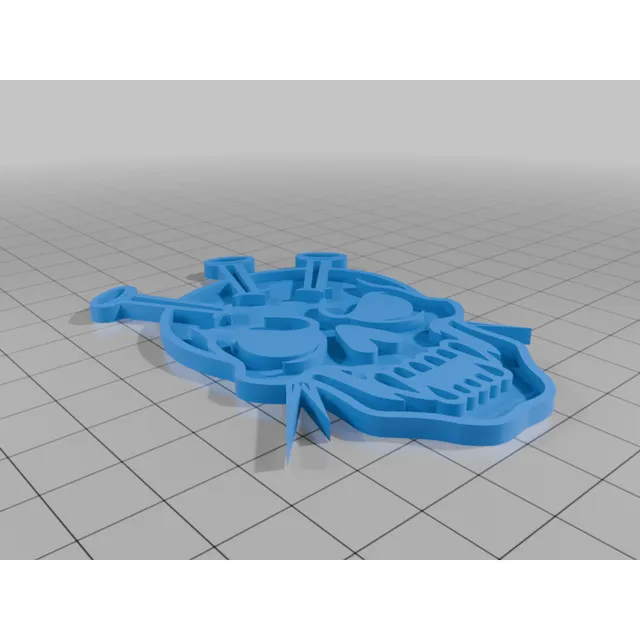 3D model of a 2D Skull for Inlays — Image 4 of 4
