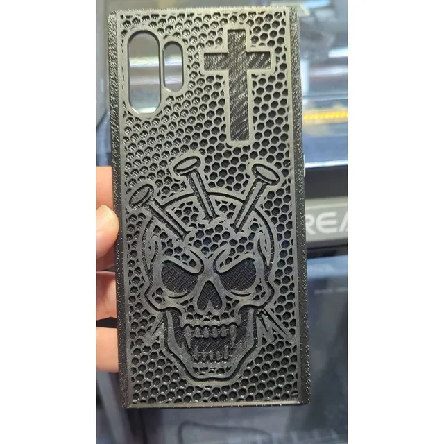 3D model of a 2D Skull for Inlays