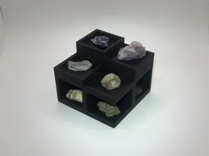 Tiered Display Stand with Storage