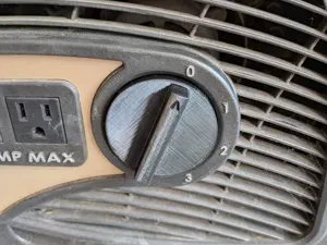 Lasko Max Performance Pivoting Utility Fan Knob