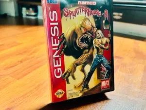 Genesis/Mega Drive game clamshell display stand
