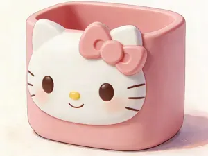 Hello Kitty 笔筒 收纳盒