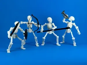 Poseable Skeleton Army