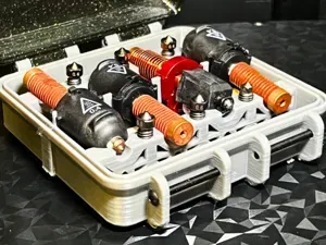 AD5M Hotend and Nozzle Box - Rugged Parametric Box