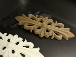 克罗心复古双花十字摆件