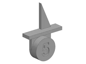 Concealed Hinge Mounting Transfer Tool (Topfband)