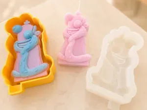 Kinger-Inspired Candle Mold (Fan-Inspired Design)