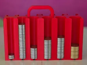 Mexican Coin Holder-Maletín Organizador de Monedas
