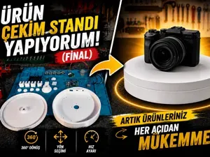 DIY 360° Product Photography Turntable