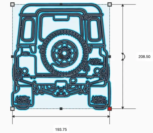 Landrover Defender wall art — Image 3 of 5