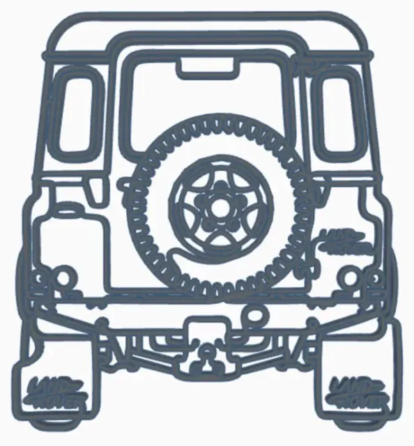 Landrover Defender wall art — Image 4 of 5