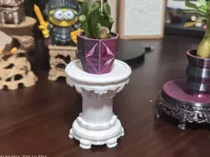中式艺术桌面模型底座