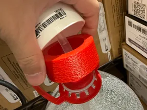 稳固!小米饮水机,抽水软管40mm口径适配器,适用于5L农夫山泉,怡宝等