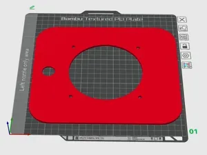 KWS Rack V2 Top Plate for 120mm Fan + Button