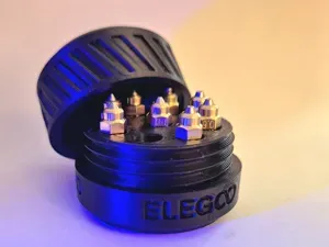 9-Slot 3D Printer Nozzle Storage Box (for CC)