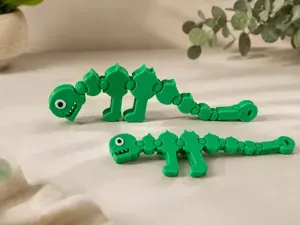 Flexi T-Rex Keychain