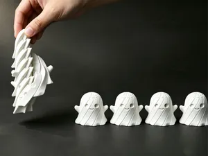 伸缩滑溜小幽灵解压玩具