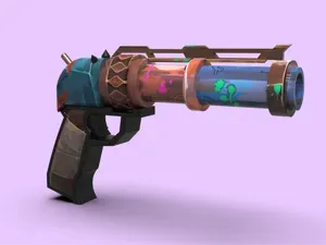 Jinx Arcane Cosplay Prop 3D Print, Zapper STL