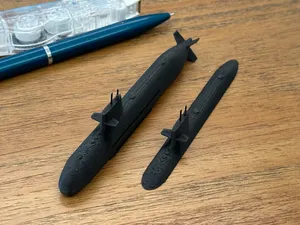 1/700 SS503白龙号常规动力潜艇模型