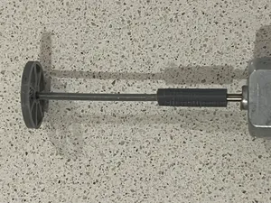 Shaft adapter for 2 mm motor shaft diameter
