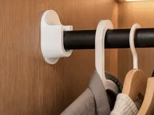 Closet Rod Holder