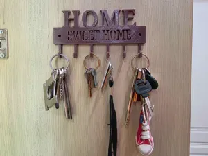 Key Holder for 6 keys in the style of Sweet Home