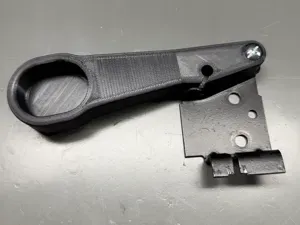 BMW E28 Engine Hood Mechanism Lever 51231868556