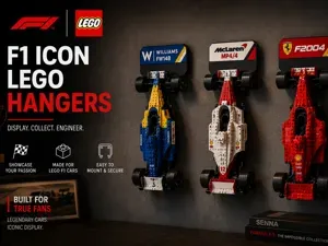F1 LEGOs Icons Hangars